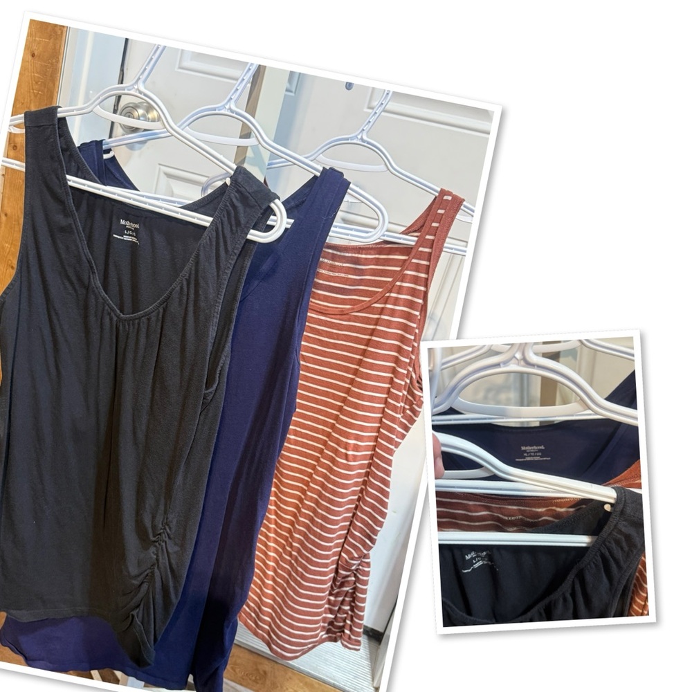 nursing top lot (7) L/XL